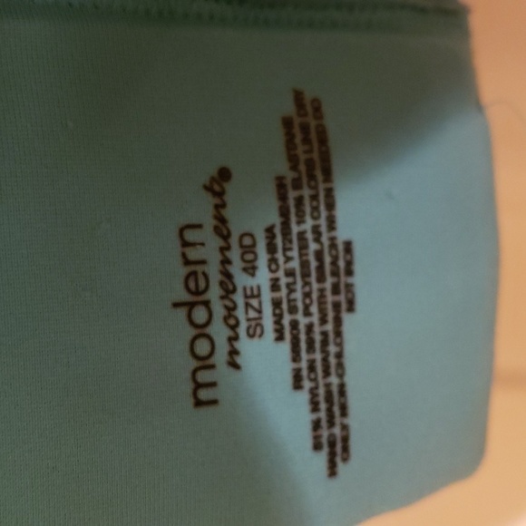 Teal tshirt Bra - Picture 2 of 3